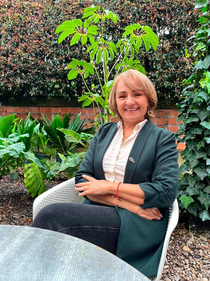 Jacqueline Ovalle, fundadora de la Fundación Pasos y Trazos en Fe